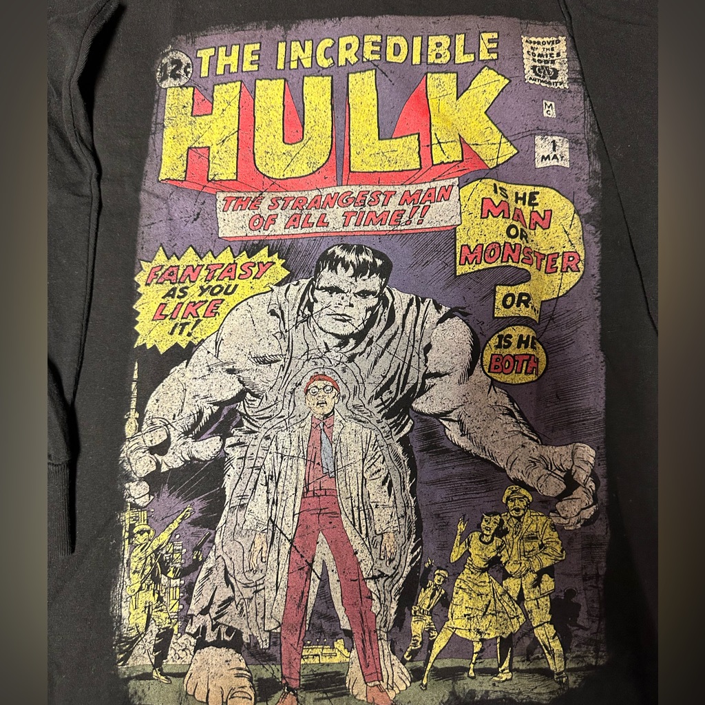 Incredible Hulk Comic Cover Shirt